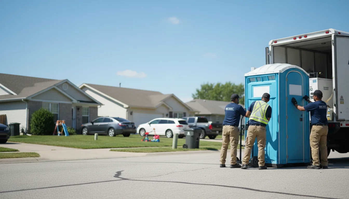 Standard Porta Potty Rentals in Harveyville, KS near me